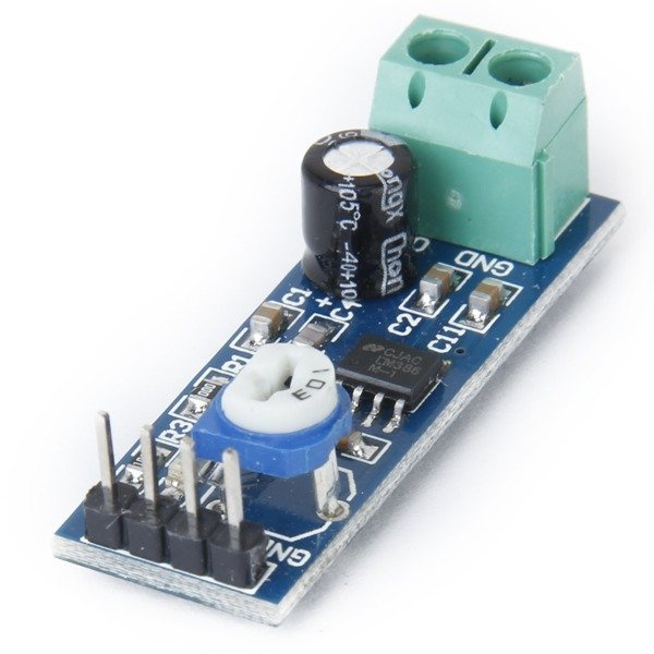 modul wzmacniacza audio lm386 - wejscie 10k