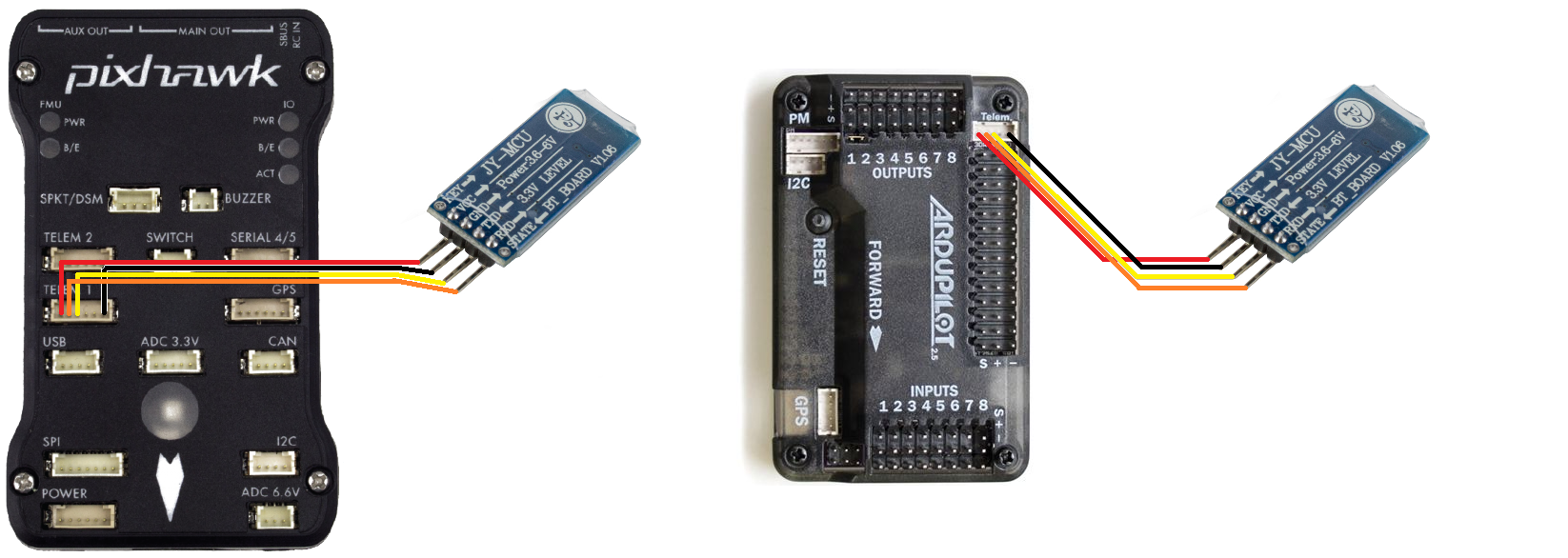 Bluetooth do ArduPilot APM 2.5 i 2.6