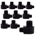 M10 Plastic Wire Holder Lock Black 10pcs