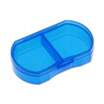 Medicine container - Mini box with 2 compartments - Organizer