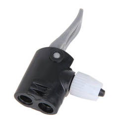 Bicycle Inflatable Pump Head - Universal Inflatable Tip with Clamp