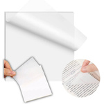 Transparent sticky notes 50 pcs - 75x50 transparent notes