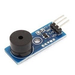 PCB active buzzer module - 3.3V~5V - low current - for arduino, DIY and robotics projects