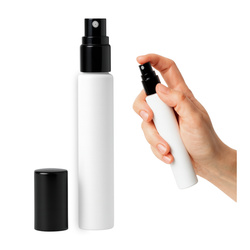 Perfumetka Pusta Do Napełnienia Perfumy Buteleczka 10ml Biała Szklana