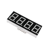 LED 7-seg display. 4 digits - red, common cathode 0.56 inches