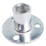 M12x1.75 lock nut with flange - 3-hole