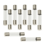 Glass fuse - 8A - tubular - fusible - 10pcs