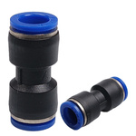 PU-12mm straight plug coupling - Pneumatic quick coupling for water