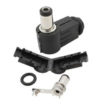 DC Power Plug - 5.5x2.5 - Angular - Mounting Plug