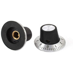 Knob for potentiometer with scale - C2 - 29mm