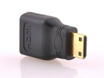 Adapter HDMI na Mini HDMI - wtyki GOLD - FULL HD