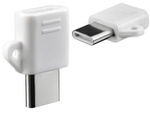 ADAPTER OTG micro USB - typ C - USB 3.0 - z otworem na brelok