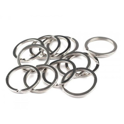 Spring ring for key ring - 25mm x10pcs - flat - Key ring