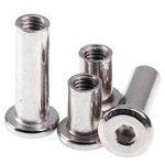 Ericson nut with flat head - M3x16 - chamfered nut for furniture