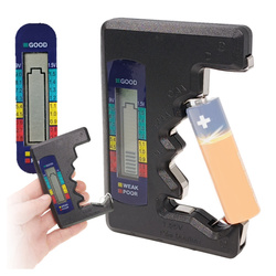 Battery tester with LCD display - BT-866 battery tester - AA battery meter