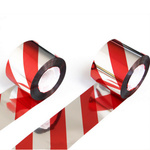 Double-sided red and silver reflective tape - 24mm - 50m - bird repellent