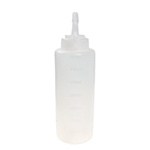 PE/PP 360ml bottle - with cap - for dispensing liquids