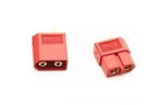 XT60 plugs - red (red) - complete XT60 connector