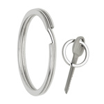 Spring ring for key ring - flat - 30mm - Key ring