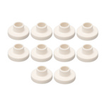 Insulating sleeve TO220 - M3 - white - 10 pcs.