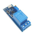 Relay module with timer - 0-19 seconds - 5V - 10A/250V