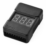 BX100 LiPo 2-8S Meter and Buzzer Alarm - Lipo battery meter with alarm