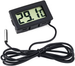 LCD thermometer with probe in housing -30C to 200C - TPM-10 - temperature gauge