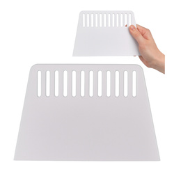 Skrobak Do Usuwania Folii Plastikowy Trapez 18x13cm Do Tapet Bezbarwny