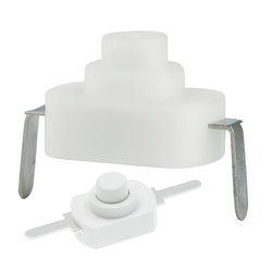 Mikroswitch 12x8mm - KAN-15 - włącznik do latarki - chwilowy samoblokujący 1208YD