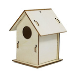 DIY painting bird house - Pattern 2 - Wooden feeder