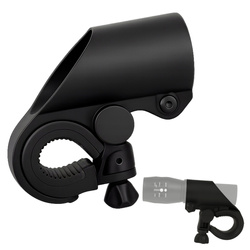 Bicycle light holder - attaching a flashlight to a bicycle