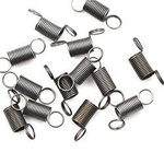 Tension spring with eye 6x4mm - 20pcs - stainless steel