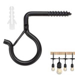 90st screw-in eye hook with buckle - Wall hanger - Holder with lockable eyelet