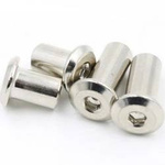 Ericson nut with flat head - M4x20 - chamfered nut for furniture