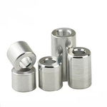 Bushing Distance 5/8/13 - aluminum bushing without thread - 10 pieces