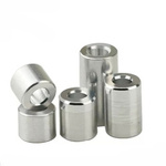 Bushing Distance 5/9/10 - aluminum bushing without thread - 10 pieces