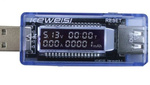 USB port meter - Keweisi KWS-V20 - Voltmeter, ammeter