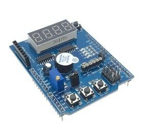 Multifunctional Shield compatible with Uno R3 / Mega 2560 microcontroller overlay