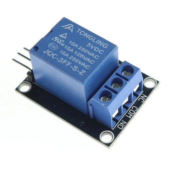Moduł przekaźnika 1-kanał - 5V - 10A/250V - optoizolacja oraz kontrola LED Moduł przekaźnika 1-kanał - 5V - 10A/250V - optoizolacja oraz kontrola LED