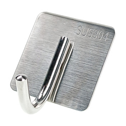 Haczyk samoprzylepny pojedynczy 45x45mm - Wieszak na drobiazgi - Uchwyt