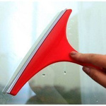 Cabin window glass water squeegee - mix of colors