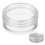 Screw-On Plastic Container 3ml Sample Jar for Ornaments