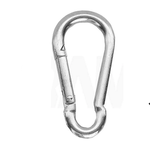 Key Carabiner - 48mm aluminum carabiner - mix colors - shackle - Survival