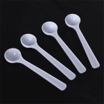 Plastic teaspoon - measuring cup - 1g - disposable