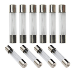 Glass fuse - 0.5A - tubular - fusible - 10pcs