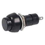 PBS-11B pushbutton - 250V 3A - monostable - round - black