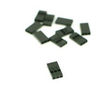 Pin plug 2.54mm - 3 pins - 10 pcs - sheath - for electronic circuits