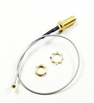 Transition - U.FL (IPEX) to SMA jack - straight adapter with 150mm cable