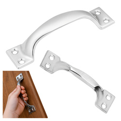 Furniture handle - 75mm - stainless steel drawer handle
