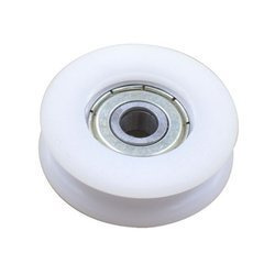 Slotted Guide Wheel OB V Axle 5mm Bearing Roller 625ZZ - Jezdna